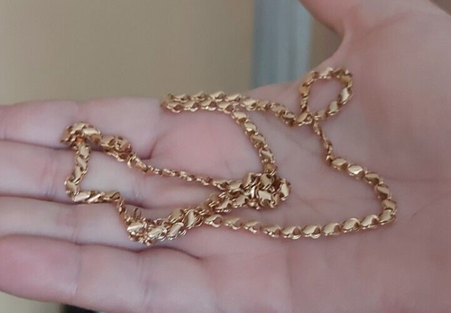 Chain gold 14 carats 585 sample
