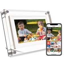 Frameo 7INCH WiFi Acrylic Digital Picture Frame,1024 * 600 IPS Scre... Fast Ship