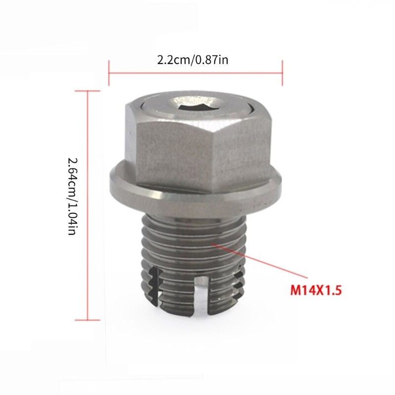 Oil Drain Plug Repair Kit M14X1.5 Selftapping Repair Screw set Oil