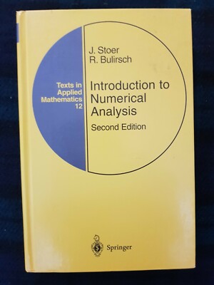 Introduction to Numerical Analysis