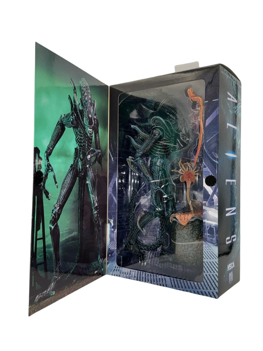 NECA Aliens Ultimate Alien Warrior Blue Brown Alien Warrior Club