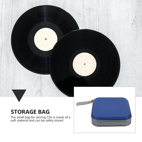 VCD Binder Bag Portable Disc Wallet Small Item Storage Album Booklet - Afbeelding 7 van 12