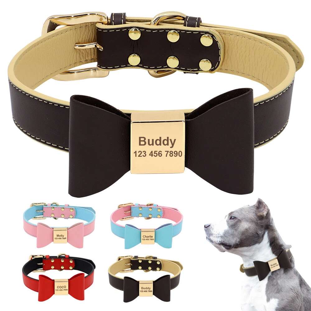 Adjustable Dog Harness PU Collar Leash Shiny Leather Pet Accessories For Small  Dogs Collars Chihuahua Belt Walking Dog Products