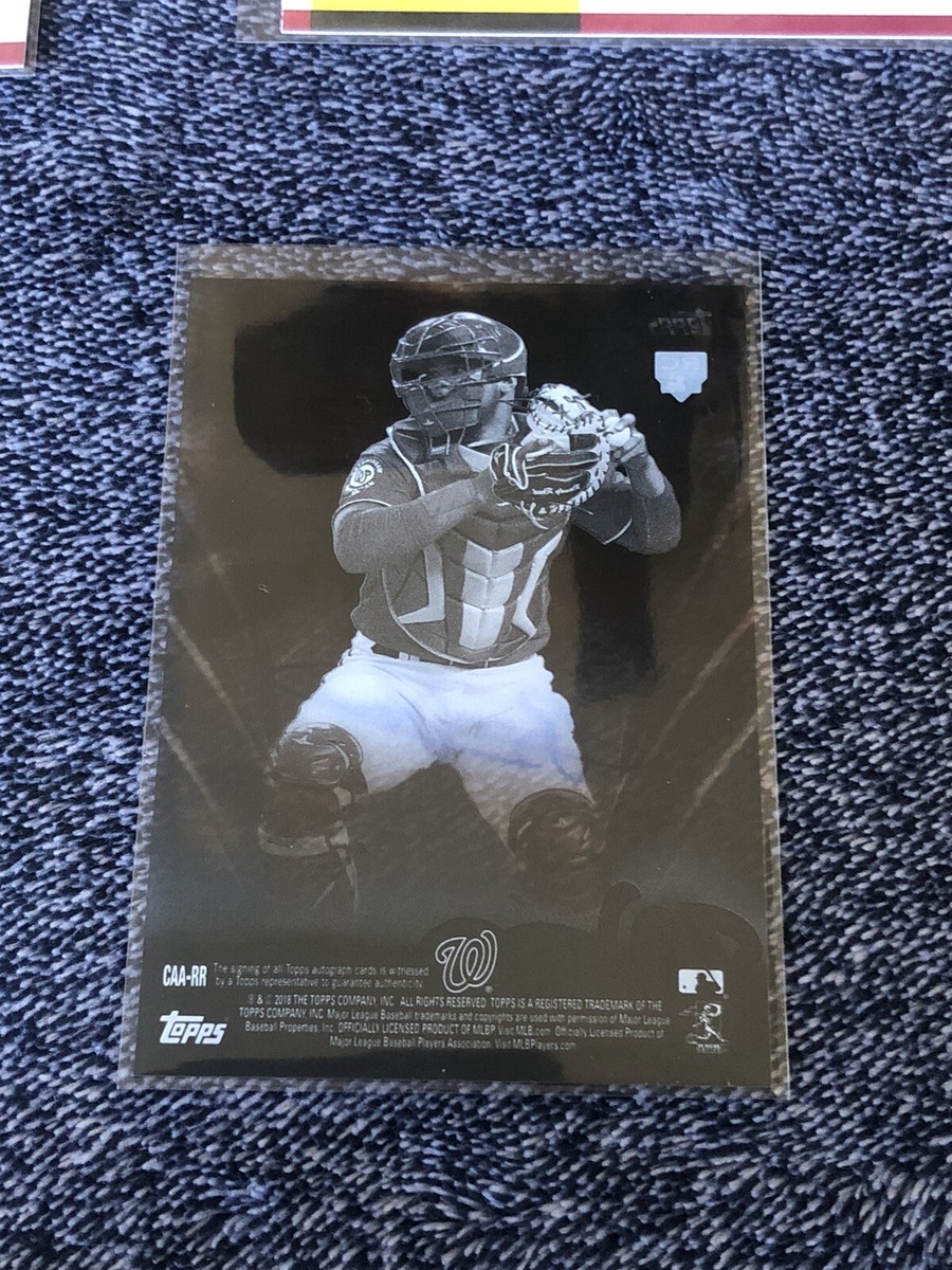 2018 Topps Clearly Authentic Raudy Read RC Auto Black /75 | eBay