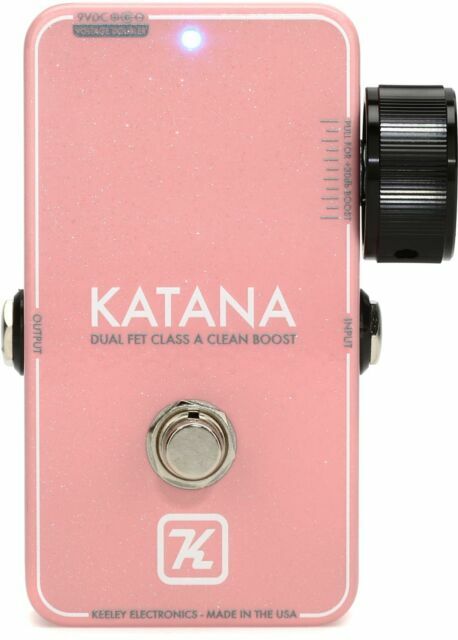 Keeley Katana Boost Mini Light Pink 限定品