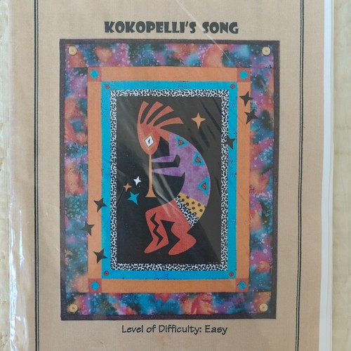 "Kokopelli's Song" Southwestern Applique Wall Quilt Pattern Jane Wilson JW-27 - Picture 16 of 24
