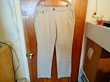 " NWT " Tommy Hilfiger Size 12 Beige Dress / Casual Pants " BEAUTIFUL PANTS "