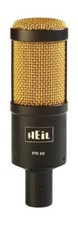 Heil Sound Pr40 Large Diameter Studio Microphone - Black/gold - Pr40bg