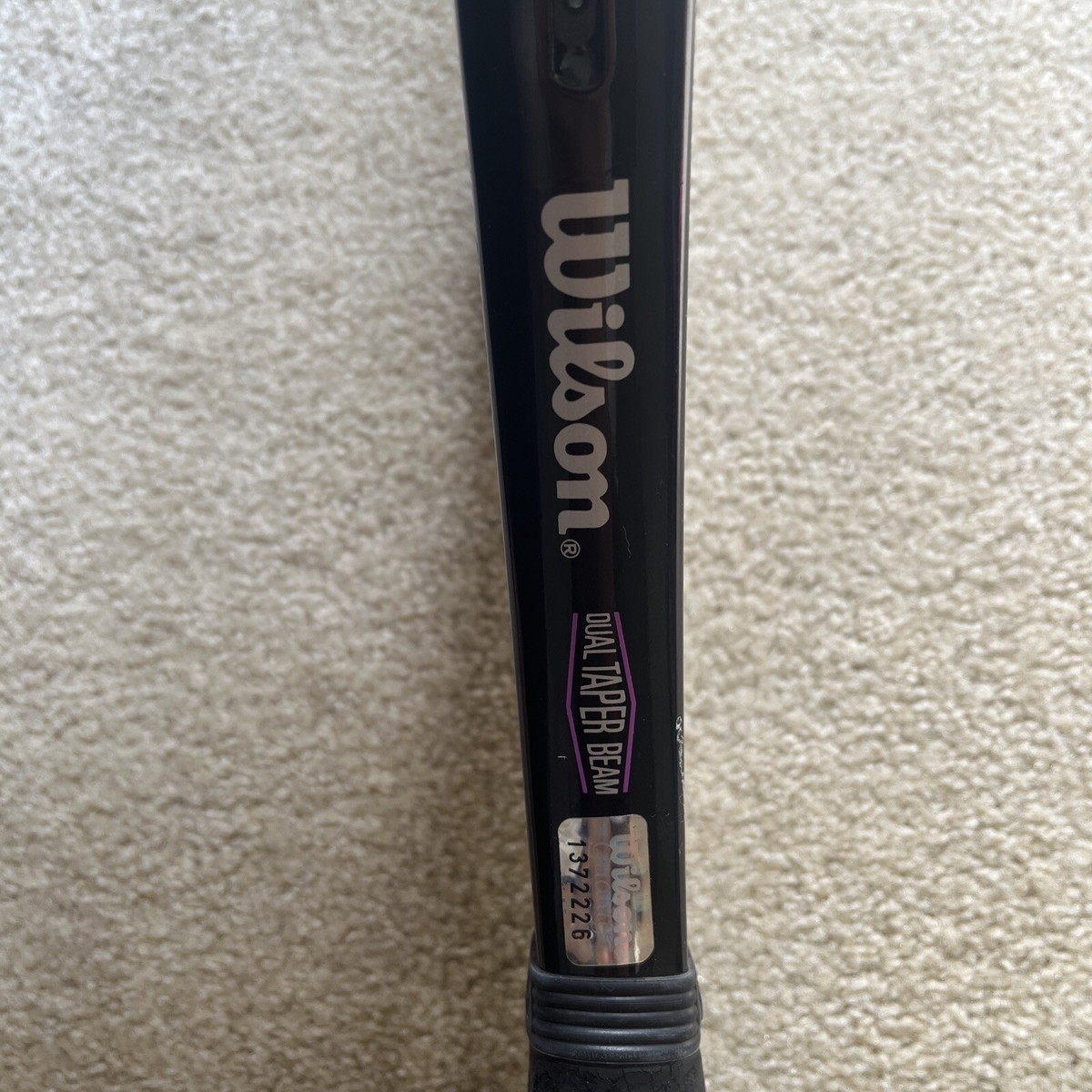 Vintage Wilson Pro Staff 6.0 95 Dual Taper Beam PWS Tennis