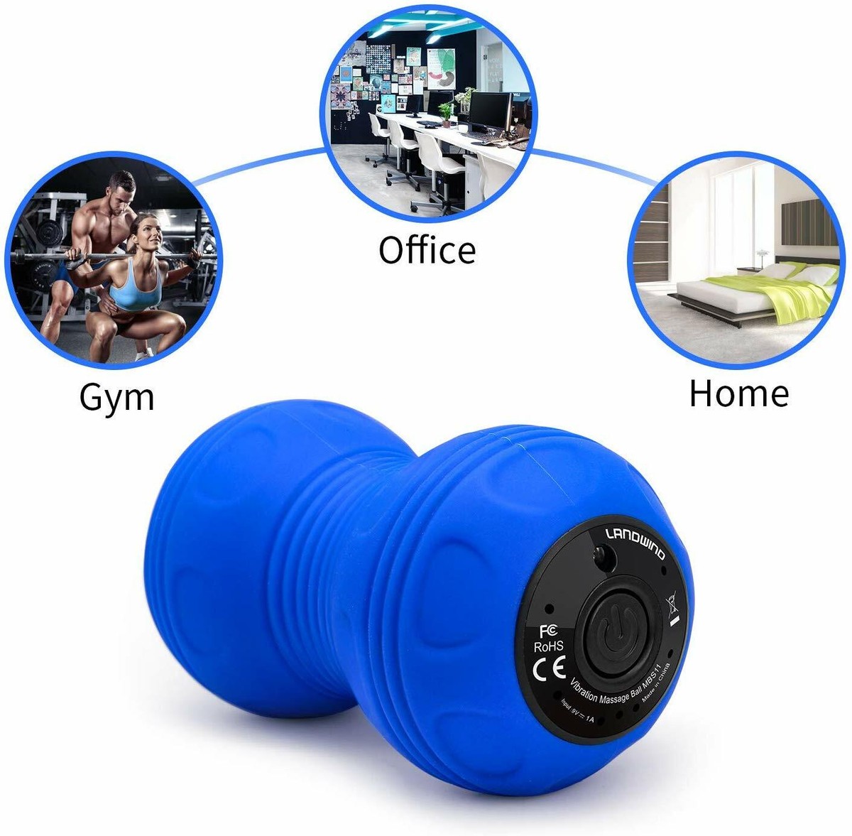 fitindex vibrating peanut massage ball FitIndex Introduces the Vibrating Peanut Massage Ball for Effective an –  FitBeast main image 0