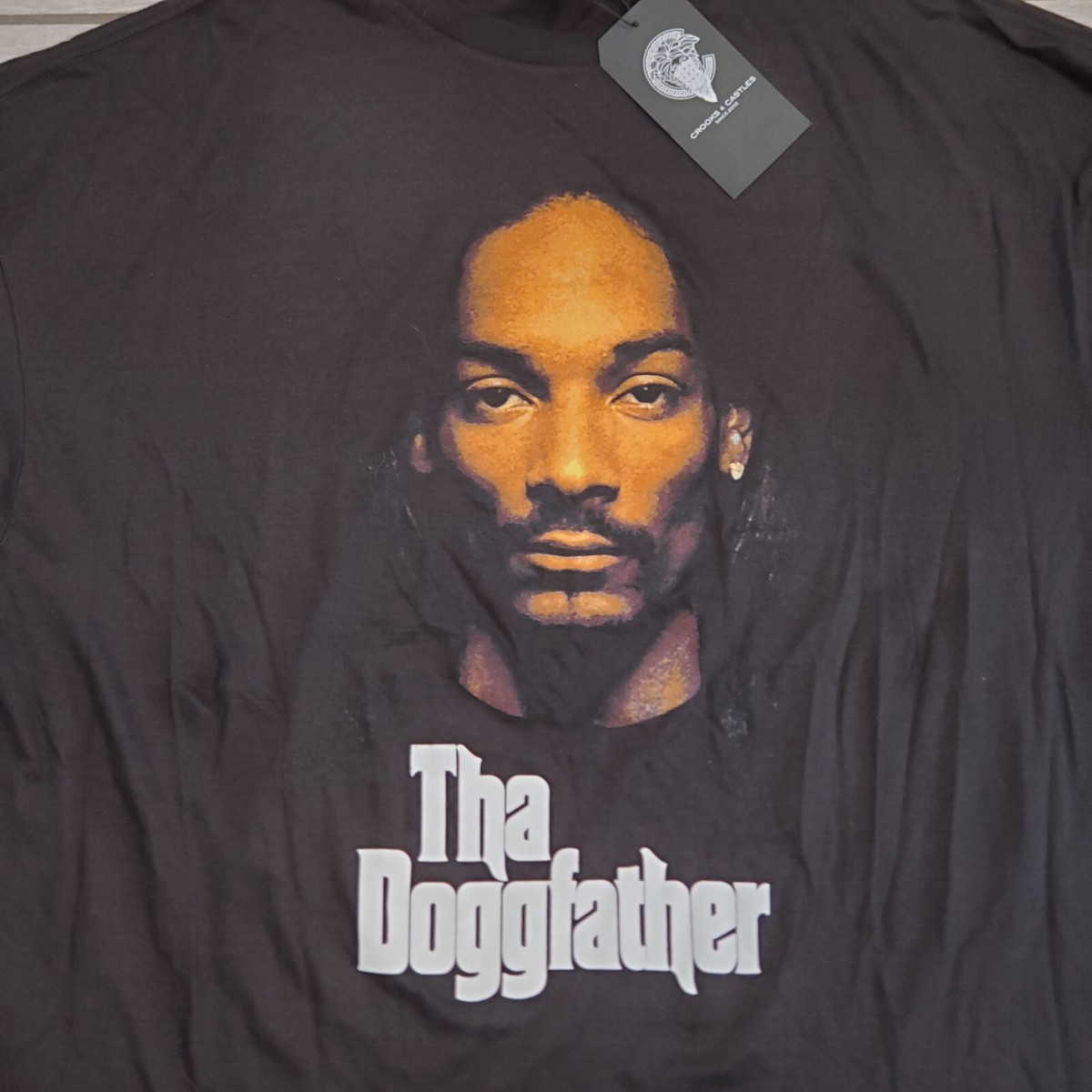 Crooks & Castles T Shirt Mens 3XL Black Death Row Records