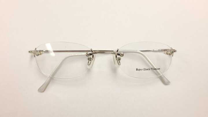 Rimless Titanium Alloy RX Prescription Eye Glasses Frame Uni