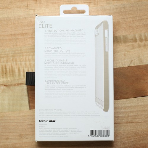 Distressed Boxes But Brand New tech21 iPhone 7 Plus Evo Elite Case Free Shipping - Picture 2 of 5