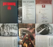 SUBTERRANEAN Magazine #5 SGND ltd HC Orson Scott Card TAD WILLIAMS E Bear wow!!!