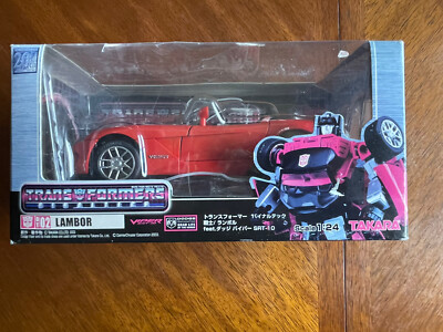 Takara Transformers Binaltech BT-02 Lambor Dodge 1:24 Viper SRT rot AUF LAGER