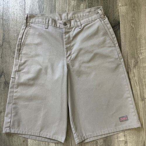 Dickies Mens Size 32 x 13" Loose Fit 5-Pocket Work Shorts Y2K Beige Tan