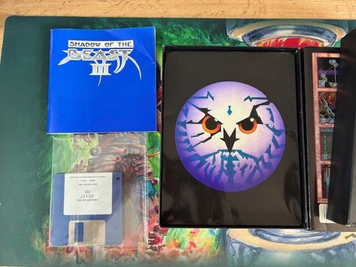 Shadow of the Beast III 3 Commodore Amiga Excellent Condition Psygnosis - Foto 3 di 3