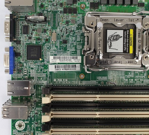 757484-001 HP MAINBOARD LGA1356 FOR HP PROLIANT ML350E G8 V2 - Bild 4 von 8