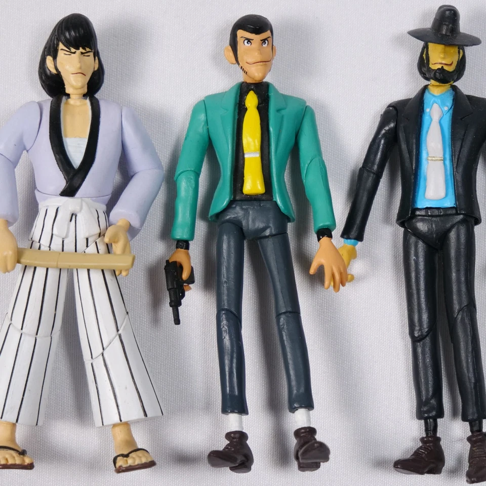 Lupin III Lupin el Tercero Acción Pose Figuras Lupin Jigen Goemon Foto 2 de 4
