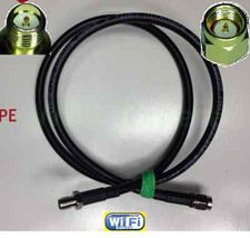 TIMES  1-30' LMR-195 Coax WiFi Extension Cable SMA Male to RP-SMA Female USA