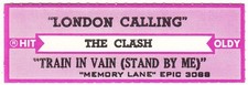 Juke Box Strip The Clash - London Calling / T...