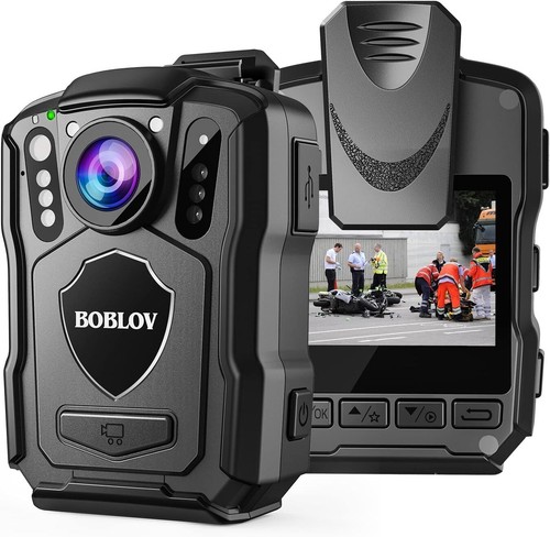 BOBLOV M5 2K Police Body Camera GPS &1440P Body Mounted Cam Body Mounted Camera - Picture 54 of 62