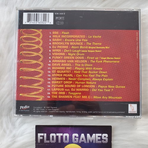 CD MUSICAL : N°1 Techno Volume 3 - BBE Sash - 1997 - Electro - Floto Games - Picture 2 of 2