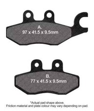 AHL Pastillas De Freno Traseras Para Moto Compatibles Con