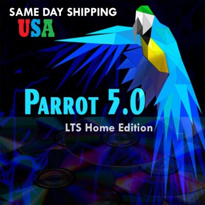 Parrot 5.0 LTS Home Edition Live/Installer DVD - Fast Shipping, High-Quality USA