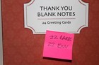 Vintage THANK YOU Blank 22 NOTE CARDS & Envelopes STUDIO Q CREATION 8 Designs — photo 9