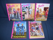 Barbie  Friends Book Club Hardcover Book Lot of 5 Used Grolier