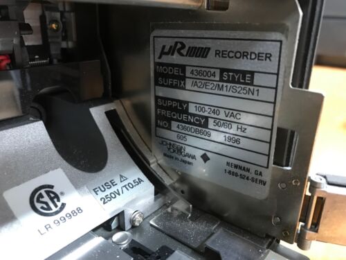 Yokogawa Chart Recording UR1000 436004, working condition - Picture 4 of 5