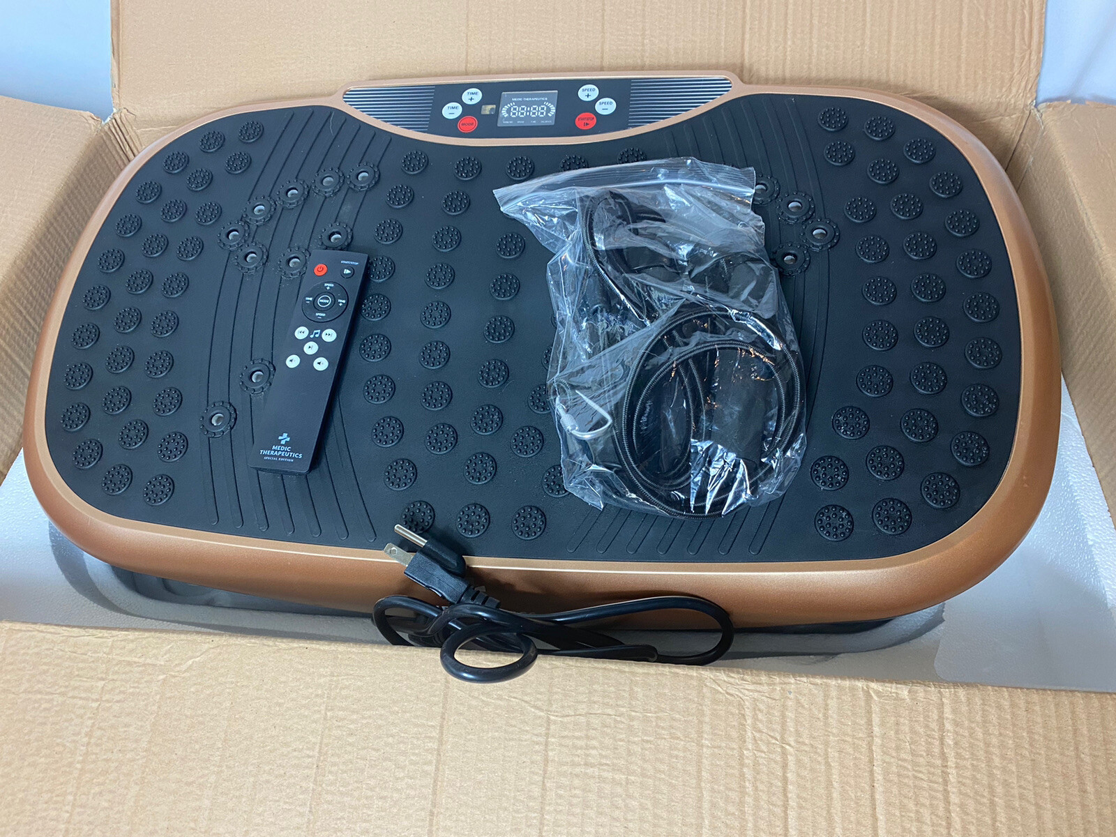 Special Edition Medic Therapeutic Vibrating Fitness Platform Bronze