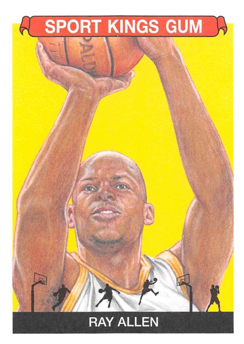 Ray Allen 2021 Sportkings Volume 2 Retail Base #65 Basketball ID:123639