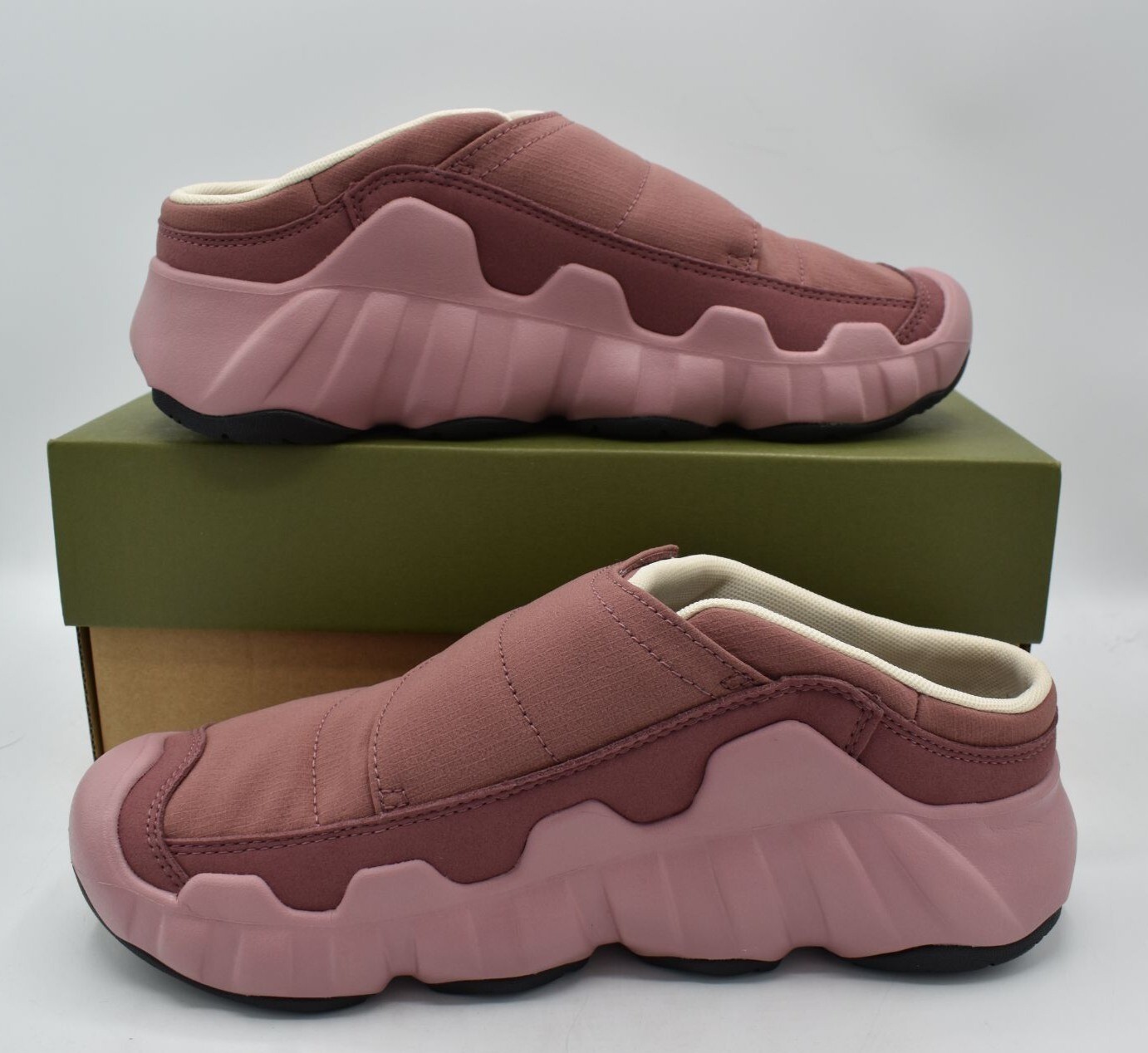 Scarpe da donna Keen taglia 10 Hypower Wrap rosa marrone rosa slip on mules