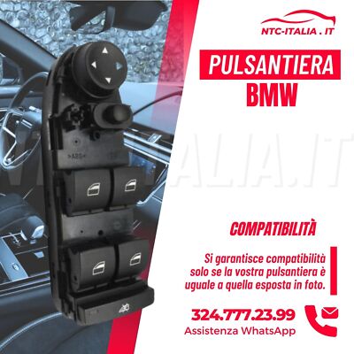 ✔️Pulsantiera interruttori alzacristalli BMW 61319155501 BMW - Main Image
