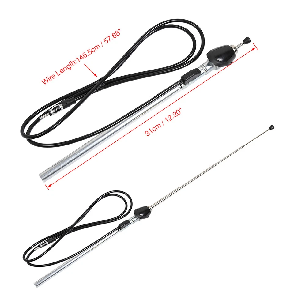 Power Signal Antenna AM FM Radio Aerial for Toyota 4 Runner Hilux Surf 1989-1997 - Image 2 of 4