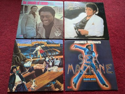 SOUL/FUNK LP Collection Lot ** LAKESIDE, JOE SIMON, JAMES BROWN, MICHAEL JACKSON