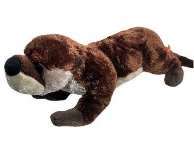 Wild Republic Brown River Otter Plush Stuffed Animal Toy Realistic 18  Long
