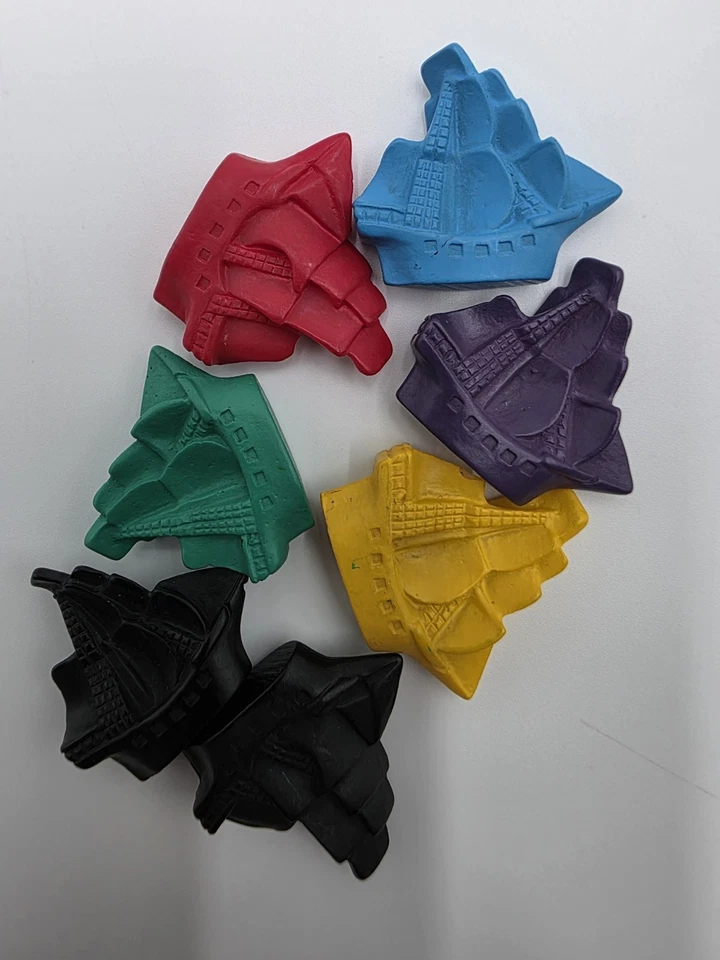 Jogo de tabuleiro Pirate's Cove peças de reposição navios cartões dados tabuleiro - Imagem 3 de 4