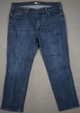 WL11433 REALLY NICE *****OLD NAVY***** BOYFRIEND LEG FIT WOMENS BLUE JEANS sz16