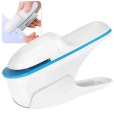 Stapleless Stapler Paper Clinch Compact Staple Free 8 Sheets Binding Ivory