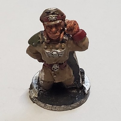Warhammer 40K Metall Leman Russ Turret Commander Imperial Guard Astra Militarium