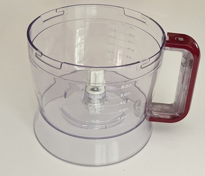 Wolfgang Puck Bistro Collection (BFPR0015) Replacement Part RED Work bowl 6 Cup