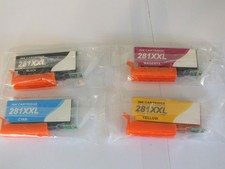 PGI-280XXL CLI-281XXL 5 Color Pack Replacement for Canon 281 Ink Cartridges