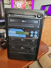 High Speed Blu-ray/DVD/CD Duplicator Used No Hard drive Or Usb