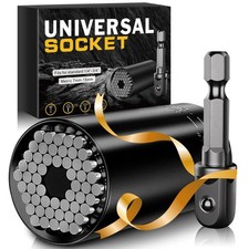 Fathers Day Dad Gifts from Daughter Son Wife Super Universal Socket Black