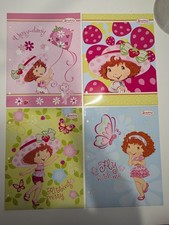 Vintage 2006 Strawberry Shortcake Folder Bundle Set of 4