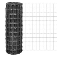 Euro Fence Steel 10x1 m Grey
