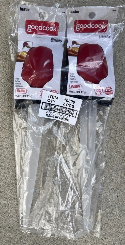 2 Pieces Good Cook 11.5 in Turkey Baster Thanksgiving BPA Free - Image 3 of 3